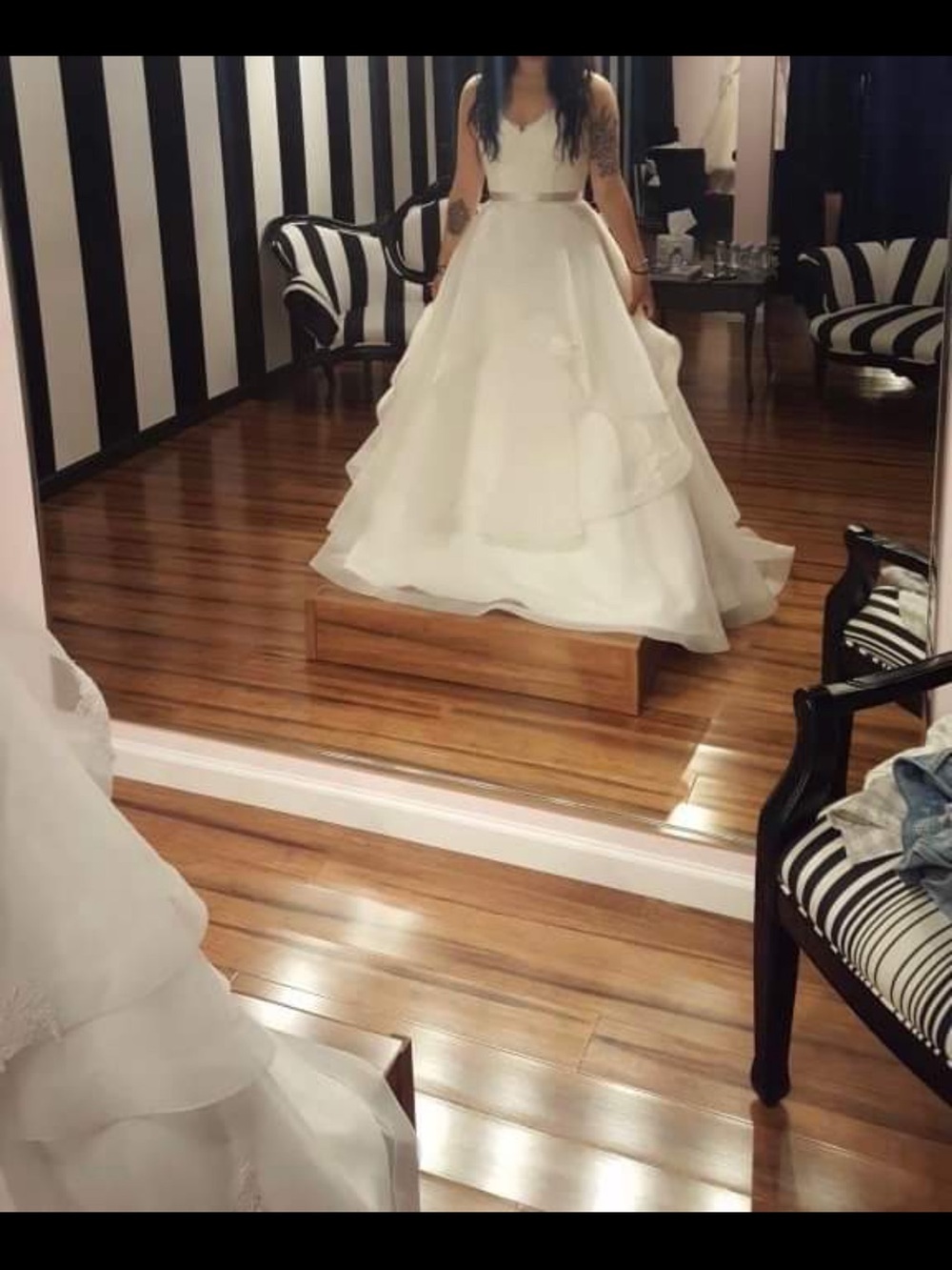 Ivory Ballgown Strapless Wedding Dress